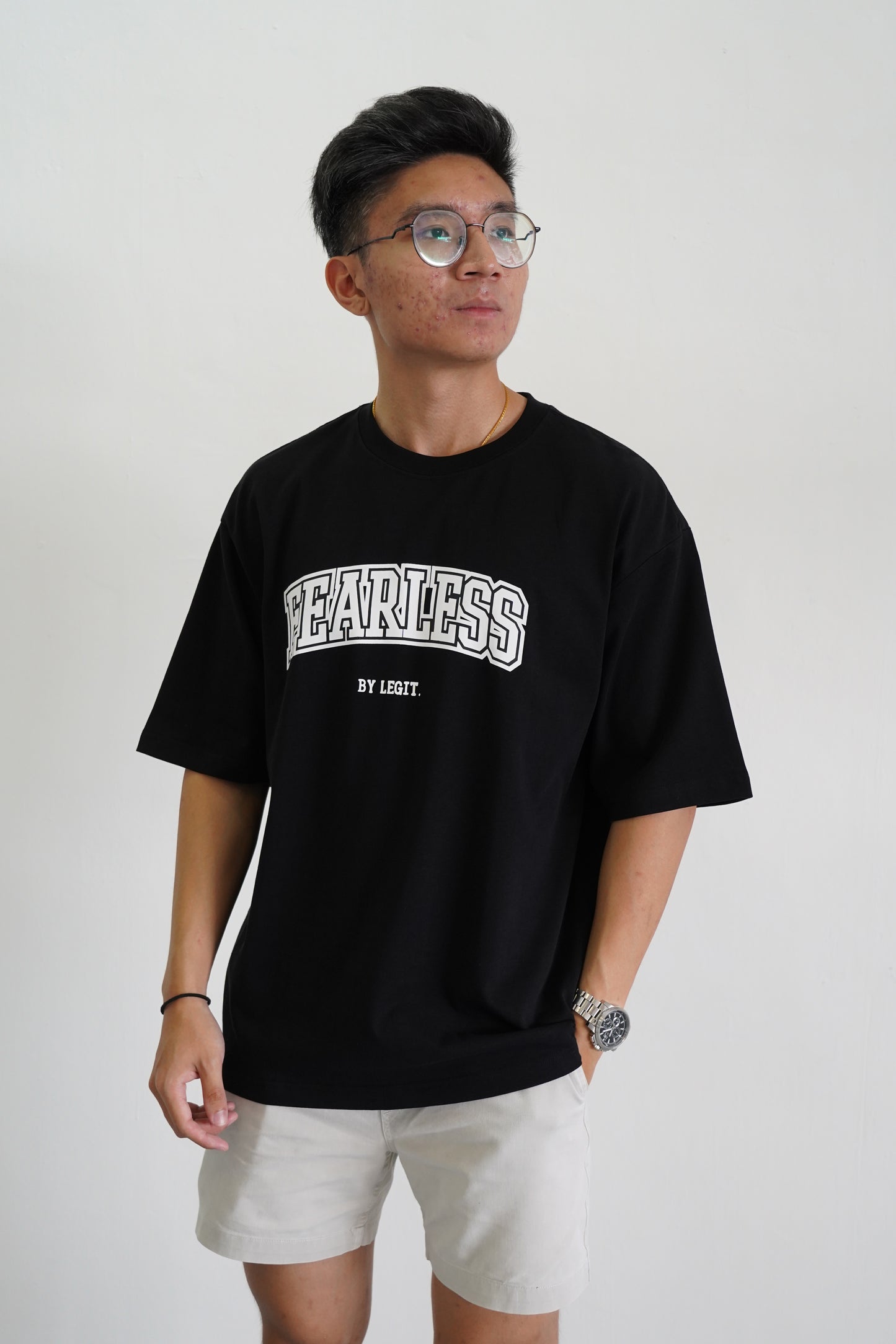 Fearless Varsity Oversized Tee