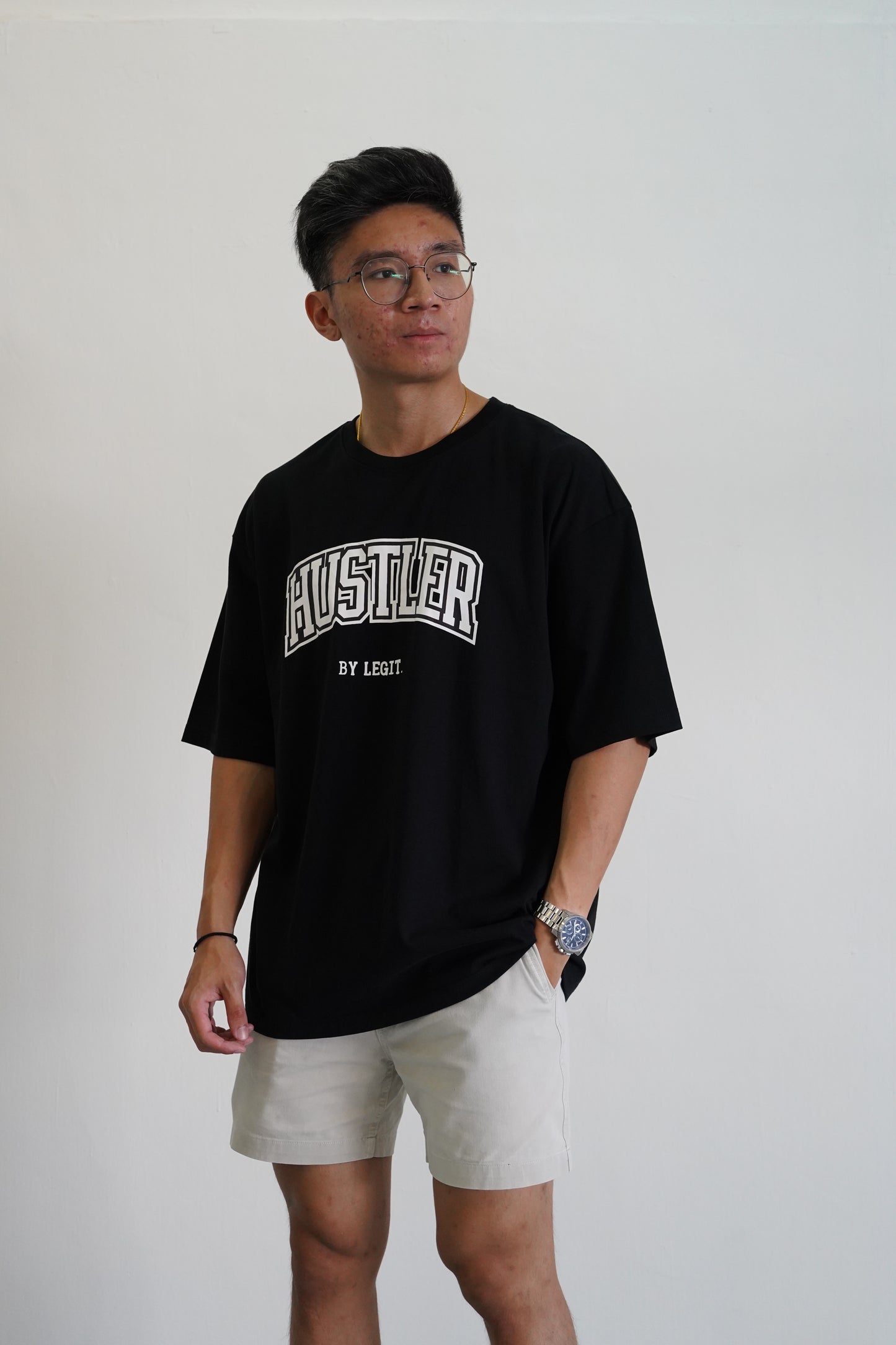 Hustler Oversized Tee