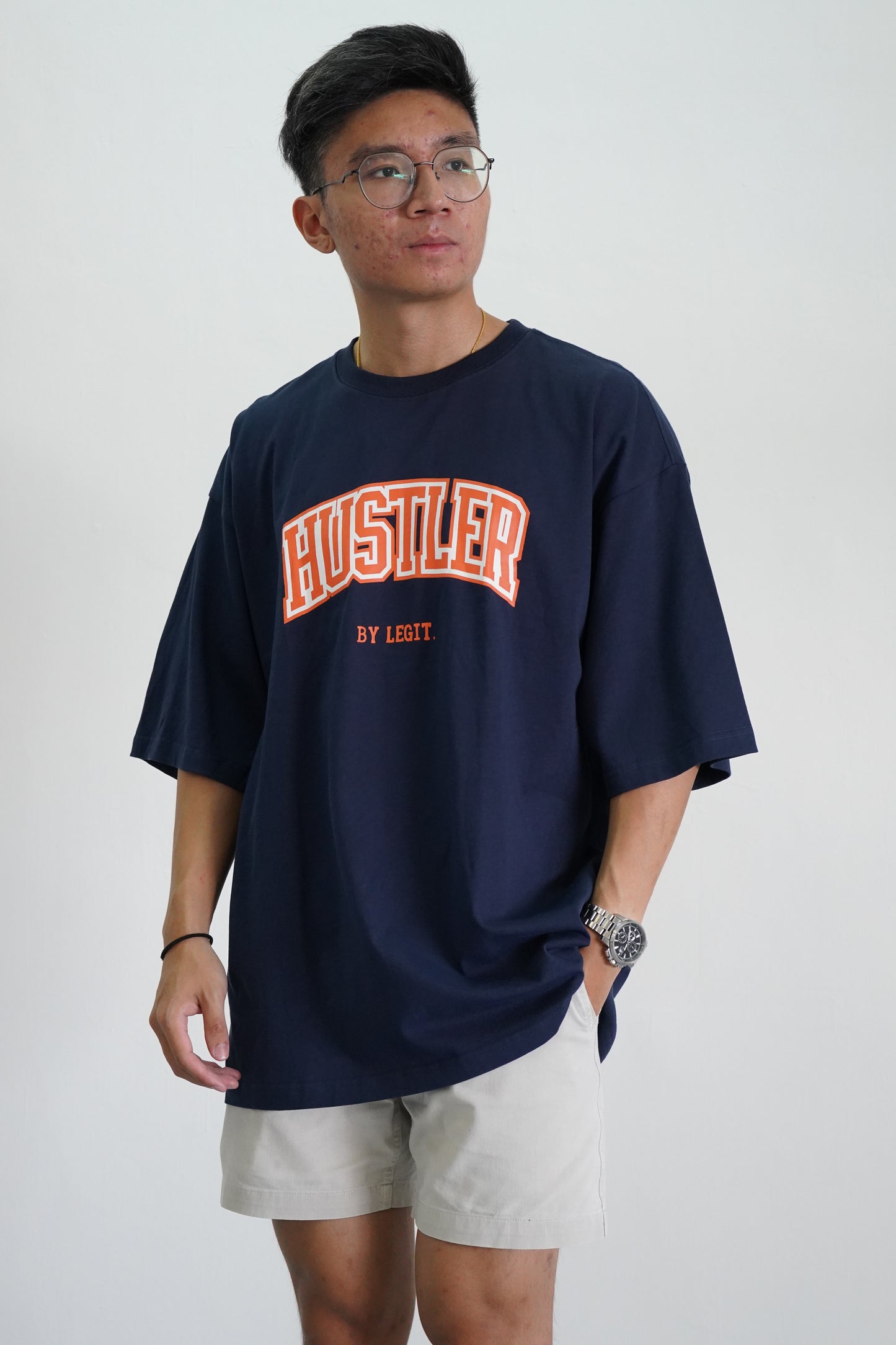 Hustler Oversized Tee