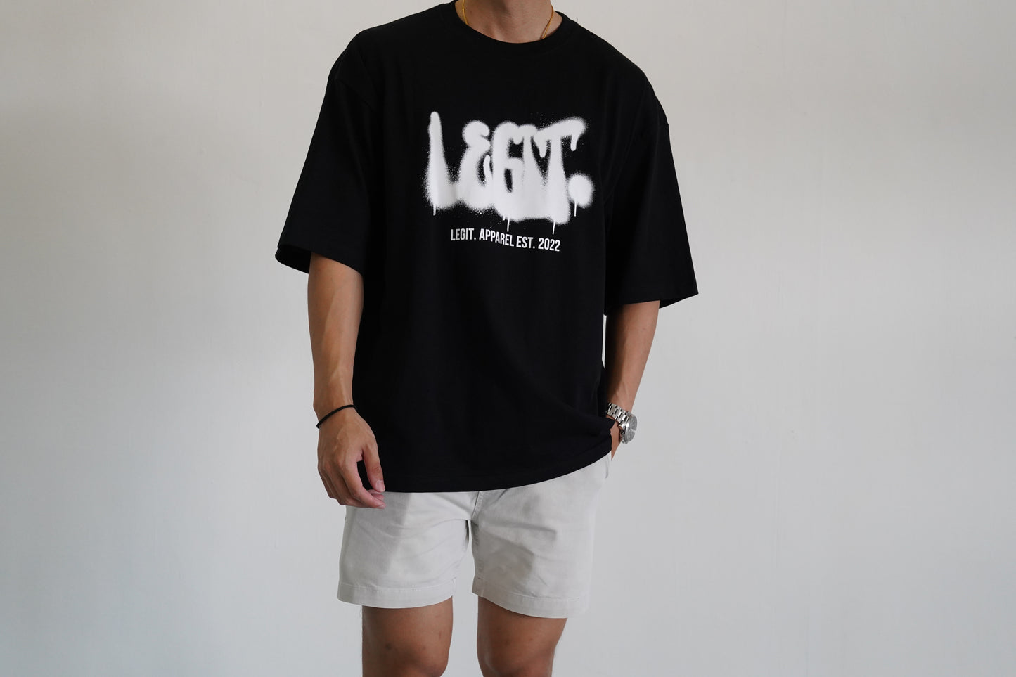 Echo Graffiti Oversized Tee